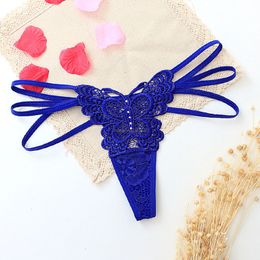 Hollow Butterfly Panties Briefs G String Bandage Waist women panties Sexy Thongs T Back Underwear Lingerie