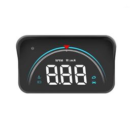 3 5inch Universal Car Head Up Display Hud Obd Ii Obd2 Mph Km H Speeding Warning Digital Speedometer Display Fuel Consumption Te1306m