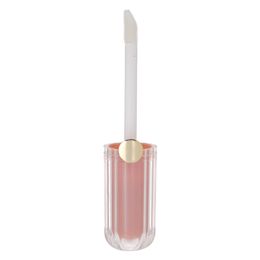 4ml Transparent Round Empty Lip Gloss Tube Plastic Lipstick Bottles Cosmetic Container Packaging Containers Oil Wand