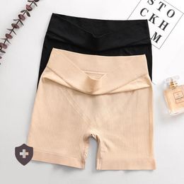 New Women Safety Short Pants Cotton Nylon Seamless High Waist Underwear Boyshorts Summer Girls Slimming Shape Panties