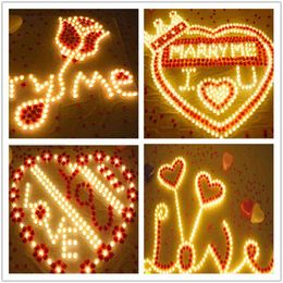 Creative LED Candles For Decoration Flameless Led Electronic Fake Candles Battery Operated Wedding Birthday Party Decorations