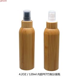 120ML 10pc/lot Bamboo Empty Cosmetic Container/DIY Lotion Pump/Spray/bamboo screw cap Bottle Refillable Container,Makeup Toolhigh qualtity