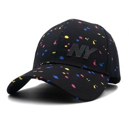 New Casual Baseball Caps Fashion Snapback Hats Men Women Ny Embroidery Hockey Hat for Gorras Print Graffiti Unisex Cap2514