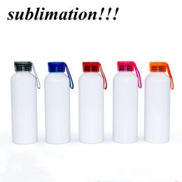 sublimation sports water bottle 25oz Aluminum Leak Proof Sports tumbler for Camping Travel Office and Outdoor