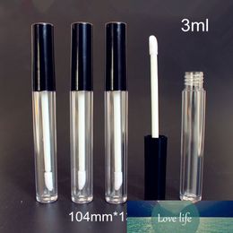 50pcs/lot 0.8ml/3ml Plastic Lip Gloss Tube Small Lipstick Tube Bottle with Leakproof Inner Sample Cosmetic Container DIY