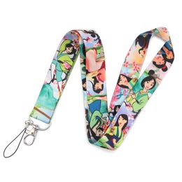 5Pcs/Set Fashion Cute Lanyards for Key Neck Strap For Card Badge Gym Key Chain Lanyard Key Holder DIY Hang Rope Keychain Wholesale 0-2