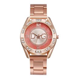 Women watches new brand fashion rhinestone stainless steel quartz ladies wristwatches montre de luxe