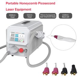 NEW picosecond laser tattoo scar pigment removal machine nd yag laser black doll treatment CE Approved