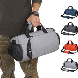 Waterproof Sports Fitness Bags,Men Gym Multifunction Dry Wet Separation Bags,4 Colors Women Yoga Travel Training Shoulder Bag Q0705