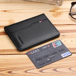 Men's Wallets Bi-Fold Slim Pocket Credit Fashion Purse Large Capacity Small Wallet for Men