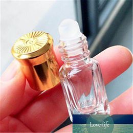 3ml Mini Glass Essential Oil Roller Bottles With Glass Roller Balls Aromatherapy Perfumes Lip Balms Roll On Bottles 20/50pcs