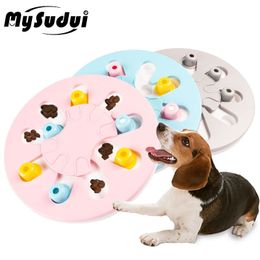 Dog Puzzle Toys Feeder Dog Iq Training Toys Game Interactive Dispenser Slow Feeder Educational Toys For Dogs Honden Speelgoed LJ201028