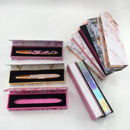 Empty Magnetic Packaging Box for Eyelash Eyeliner Pen Cosmetic Packing Boxes Self Adhesive Liquid Eyeliner Box