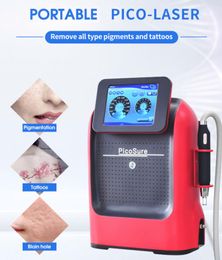 Laser Beauty Machine For Tattoo Removal Portable Nd Yag Laser Pico Laser 755 1320 1064 532nm Picosecond pico sure Beauty equipment
