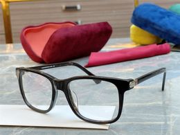 men and women fashion myopia glasses frame ultra light material leisure style full frame glasses versatile square classic glasses 0018OA