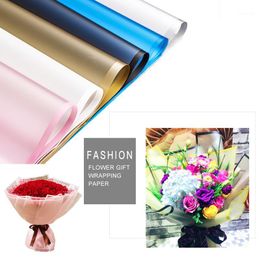 Gift Wrap Flower Wrapping Paper Bouquet Packaging Party Festival 20pcs/Pack Plastic Multi-Purpose Gifts Packing DIY Rose1