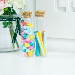 90ml Glass Bottles With Cork 37*120*27mm 12pcs/lot For Wedding Holiday Decoration Christmas Giftshigh qualtity