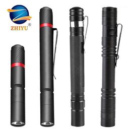 Mini LED XPE Portable Pen Light Waterproof Torch Camping Emergency Outdoor Walking Lantern Keychain