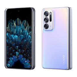 Original Oppo Find N 5G Mobile Phone Foldable 12GB RAM 512GB ROM Octa Core Snapdragon 888 Android 7.1" AMOLED Folded Screen 50.0MP NFC Face ID Fingerprint Smart Cellphone