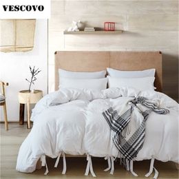 Hot Sale Bedding set linen bed sets include Duvet cover Pillowcase Queen King Twin size 201210