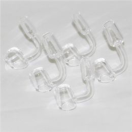 4mm thick quartz banger club domeless nail 9045 degree 10mm 14mm 18mm male female for silicone dab oil rigs glass bongs