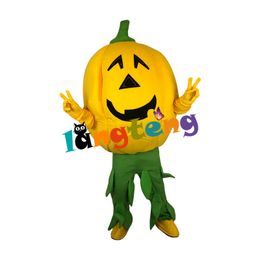 Mascot Costumes998 Pumpkin Mascot Costume Fancy Dress Halloween Carnical Dress Performance Prop Outfit