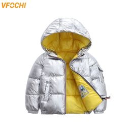 VFOCHI New Boy Girl Down Coats Kids Winter Jacket Parka Children Waterproof Snowsuit Unisex Boy Girl Thick Hoodie Winter Outwear LJ201017