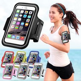 Sports Armband GYM Case For iphone 12 Pro Max 11 Waterproof Running Workout Holder Soft Pouch Bag Cover for Samsung Universal Smart Phone