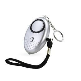 130 DB Safesound Self Defence Personal Alarm Keychain Electronic Device for Women Kids with LED Lights