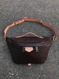 Designer newest stlye famous brand Bumbag Cross Body Shoulder Bag Autn Material Waist Bags M43644