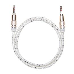 Free shipping 3.5mm Jack Audio Cable candy AUX Cable Headphone Extension for Phone MP3 Car Headset Speaker wholesale 300pcs/lot