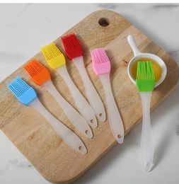 Barbecue oil brush DIY baking Household heat-resistant food grade silicone chef tool cream oiling brushs kitchen catering tools