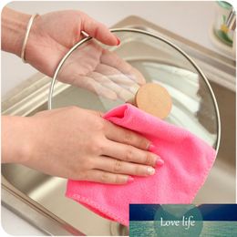 Household Cleaning Tools Cleaning Cloths Washing Cloth Microfiber Absorbent Cleaning Towel Soft Comfortable Kitchen Accessories