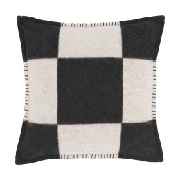 45*45cm 65*65cm Cushion Pillow Case Leisure Woven Jacquard Cashmere Nordic Letter Decorative Pillows Home Warm Wool Pillowcases Room Decoration