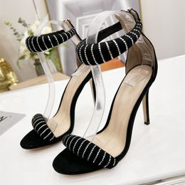 ross 10.5CM high heel sexy women lady OL sandal shoes fashion evening party GR3070