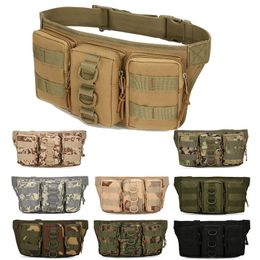 Outdoor Sports Tactical Camouflage Waist Bag Fanny Pack Hiking Versipack Running Waistpack NO11-401