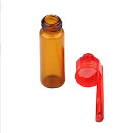 2022 Super 36MM/51MM Snuff Bottle Spoon Dispenser Smoking Hand Tools Bullet Sniff Snorter Snorting Hootter Pill Case