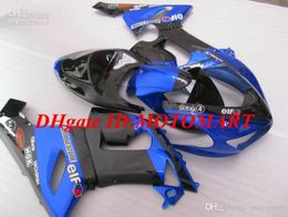 Motorcycle Fairing kit for KAWASAKI Ninja ZX6R 05 06 ZX-6R 636 ZX 6R 2005 2006 blue black Fairings body kit KY29