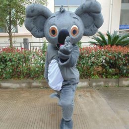 Mascot Costumes Koala Bear Mascot Costume Suit Adult Party Dress Outfit Birthday Aniaml Fursuit Cartoon Carnival Halloween Xmas Ad Cloth