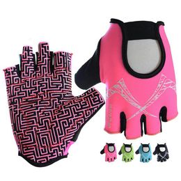 Men Women Body Building Fitness Gloves Slip-Resistant Sports Weight Lifting Gloves Training Exercise Gym Gloves Q0107