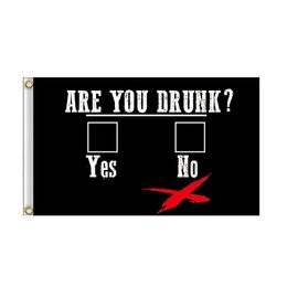 Are You Drunk Flag 3x5ft Printing 100D Polyester Outdoor Hangjing Club Digital printing Banner and Flags Wholesale