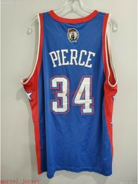 Custom Stitched Vintage 2004 All Star Paul Pierce 34 Jersey XS-6XL Mens Throwbacks Basketball jerseys Cheap Men Women Youth