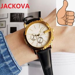 sub dials die luxury designer classic fashion quartz watch 38mm sapphire glass waterproof auto date men women leather leisure fashion set auger wristwatch