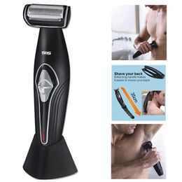 Electric Shavers Body&back Shaving Machine Male Shaver Hair Bodygroom Facial Foil Razor Beard Trimmer Head Trimer Shave For Men