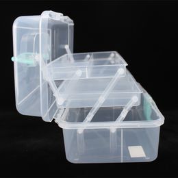 Paquete de 6 Hespapa Caja de Almacenamiento de 5 Litros Caja de Plástico Pequeña
