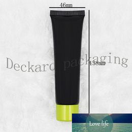 100pcs 50g black Plastic Cream Toothpaste Tubes Empty Cosmetic Sample Mini Small Packaging Containers Bottles