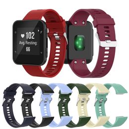 Silicone smart Watchband strap For Garmin Forerunner 35 watch Replace wrist for garmin Forerunner 30 bracelet band Wristband