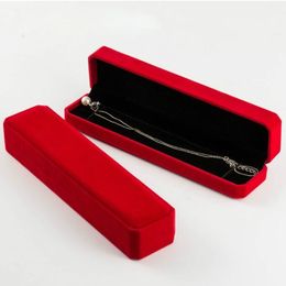 Jewellery Packag Boxs Necklace Earrings Ring Bracelet Pendant Flannel Box Jewellery Storage Case Gift Boxes ZYY119
