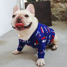 Chaopai Marka Sonbahar ve Kış Teddy Chai Köpek Sıcak Çekirdek Dönen İplik Pullover Sevimli Fadoubago Pet Sweater Köpek giysileri