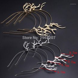 Christmas Decorations 100pcs Lovely Antlers Girls Kids Metal Headband Hairband Hair Hoop Party Cosplay Props Fancy Dress1